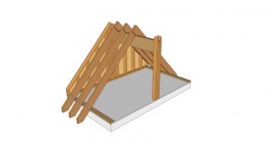 Vidéo 1 : Livre "L'OSSATURE BOIS" : poutre au vent (page 85)