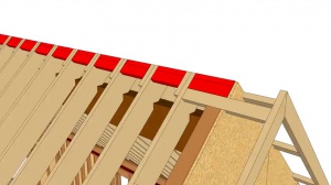 Vidéo 3 : Livre "L'OSSATURE BOIS" : Contreventement d'un plafond cathédrale (page 86)