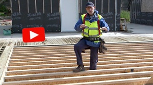 Vidéo : bien réaliser un plancher de RDC en bois