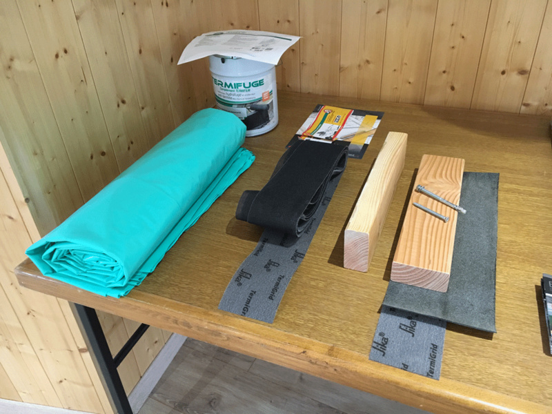 Barrière physico-chimique en film ; Barrière physique en bande Barrière physico-chimique en film ; Barrière physique en bande