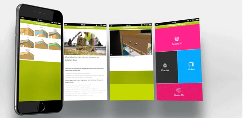 WEB APP : une information dynamique pour les chantiers de toitures terrasses WEB APP : une information dynamique pour les chantiers de toitures terrasses