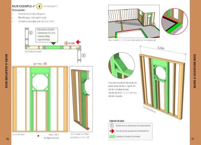 Extrait livre COB Le poche - chapitre murs à ossature bois Extrait livre COB Le poche - chapitre murs à ossature bois