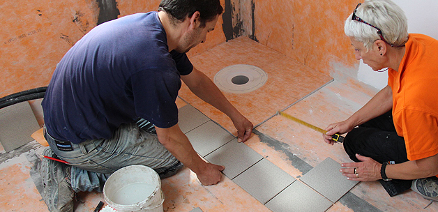 Formation Réaliser un carrelage et une douche à l'italienne sur plancher bois Formation Réaliser un carrelage et une douche à l'italienne sur plancher bois