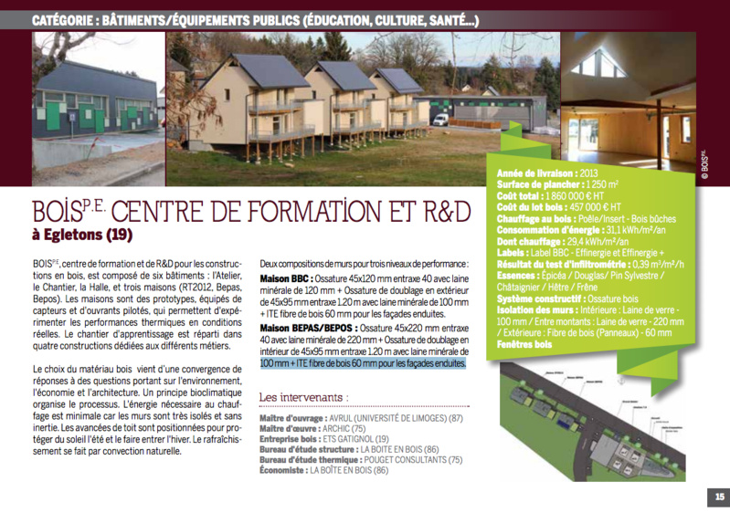 Bois PE est dans le Palmarès Construction Bois en Limousin Bois PE est dans le Palmarès Construction Bois en Limousin