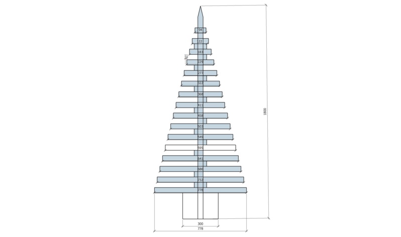 Fabriquer un Sapin de Noel… à partir du mécano MOB