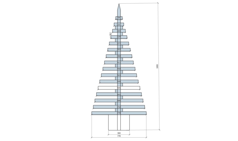 Fabriquer un Sapin de Noel… à partir du mécano MOB