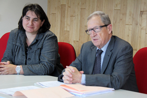 Sophie PANTEL, Présidente du Conseil départemental de la Lozère et René SOUCHON, Président de la Région Auvergne