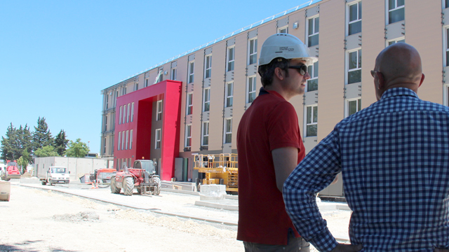 Avec la construction tridimensionnelle, le bois offre de nouvelles possibilités pour les logements étudiants 