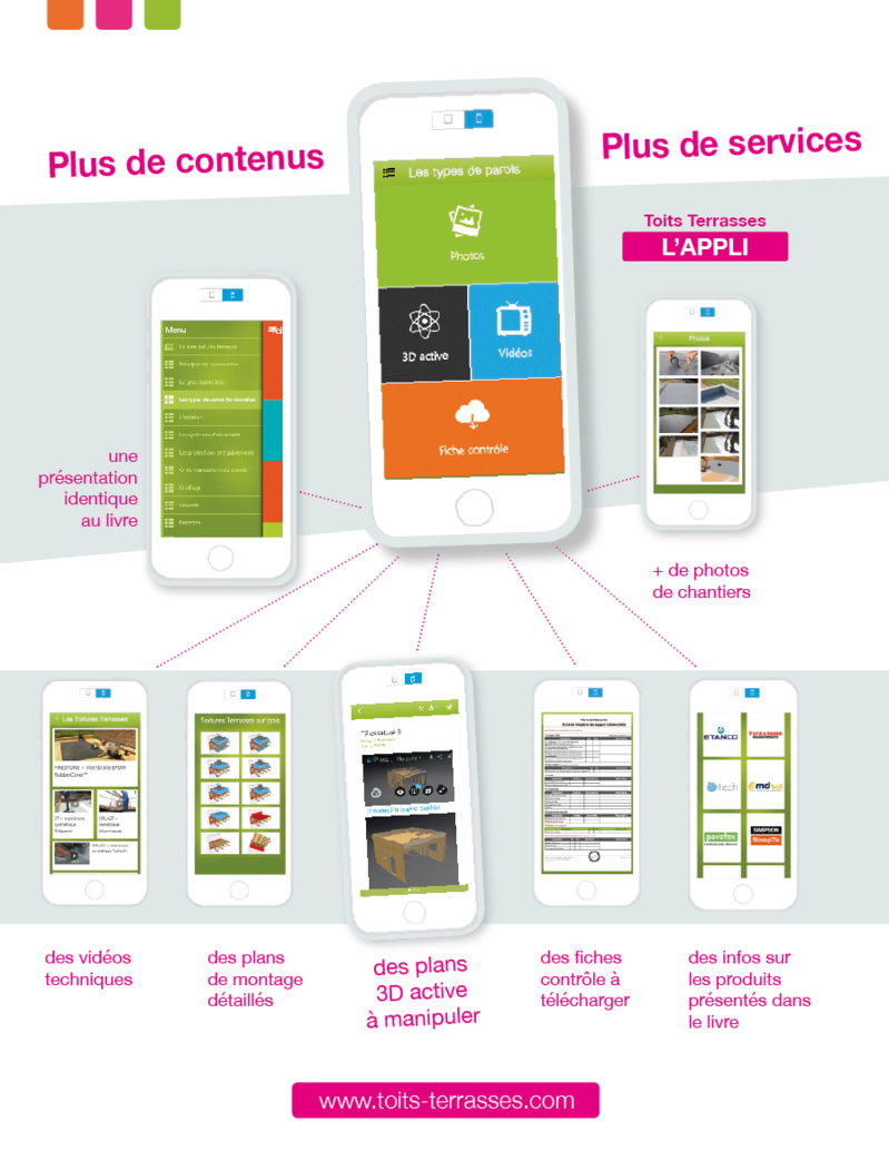 Toitures terrasses : une appli et un guide pratique pour les “prosˮ