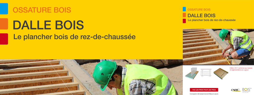 DALLE BOIS : le plancher bois de rez-de-chaussée