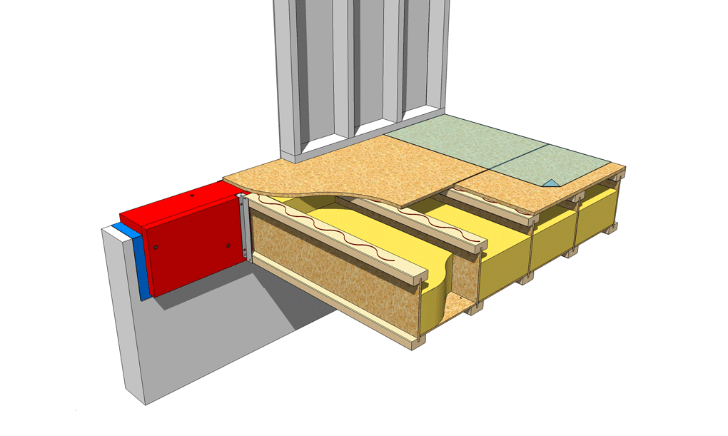 DALLE BOIS : le plancher bois de rez-de-chaussée