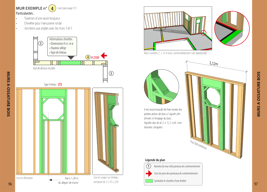 Extrait livre COB Le poche - chapitre murs à ossature bois