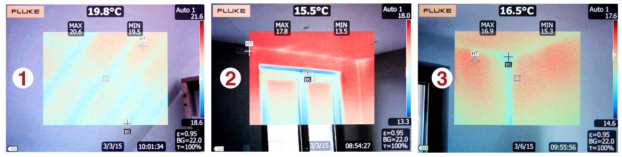 Thermographie infrarouge : quelques points singuliers des maisons Bois PE