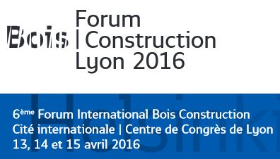 Forum Bois Construction de Lyon : rejoignez nous sur le stand BOIS PE