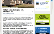 Le Journal des professionnels : BoisPE, le centre d’innovation de la construction bois